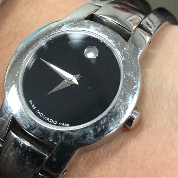Movado Amorosa Black Dial Watch - Picture 2 of 7